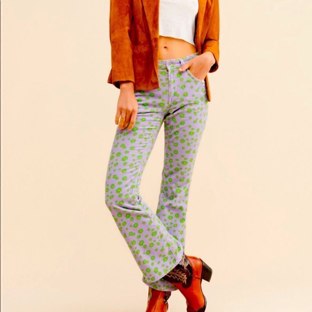UO The Ragged Priest Beatnik Corduroy Pant Size 26